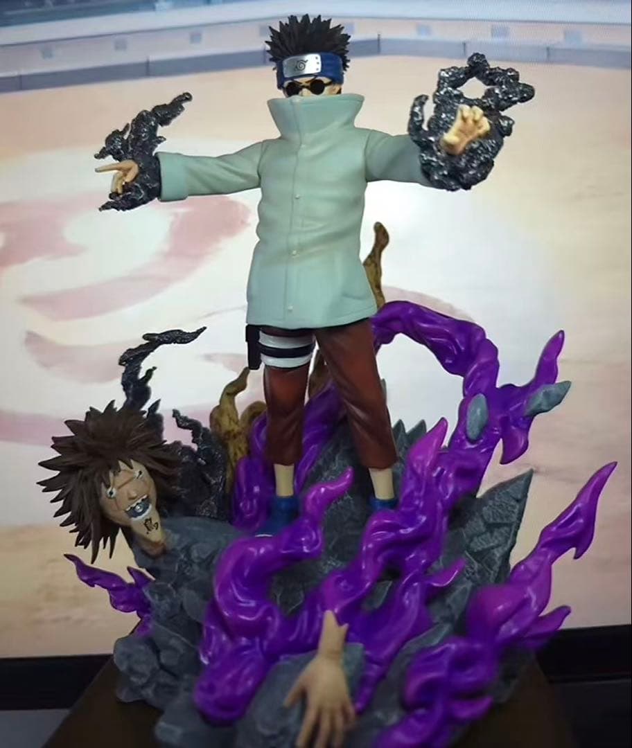 ナルト 油女シノ ガレージキット ガレキ スタチュー③