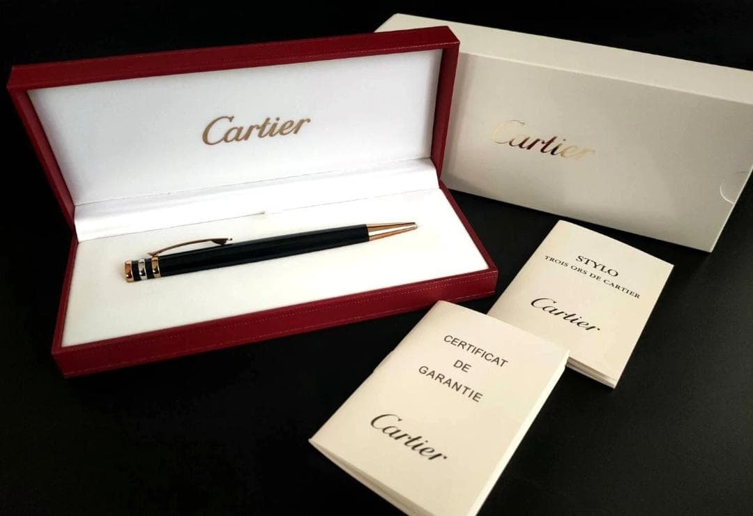 希少新品 カルティエ Cartierトリニティ ドゥ カルティエ ボールペン