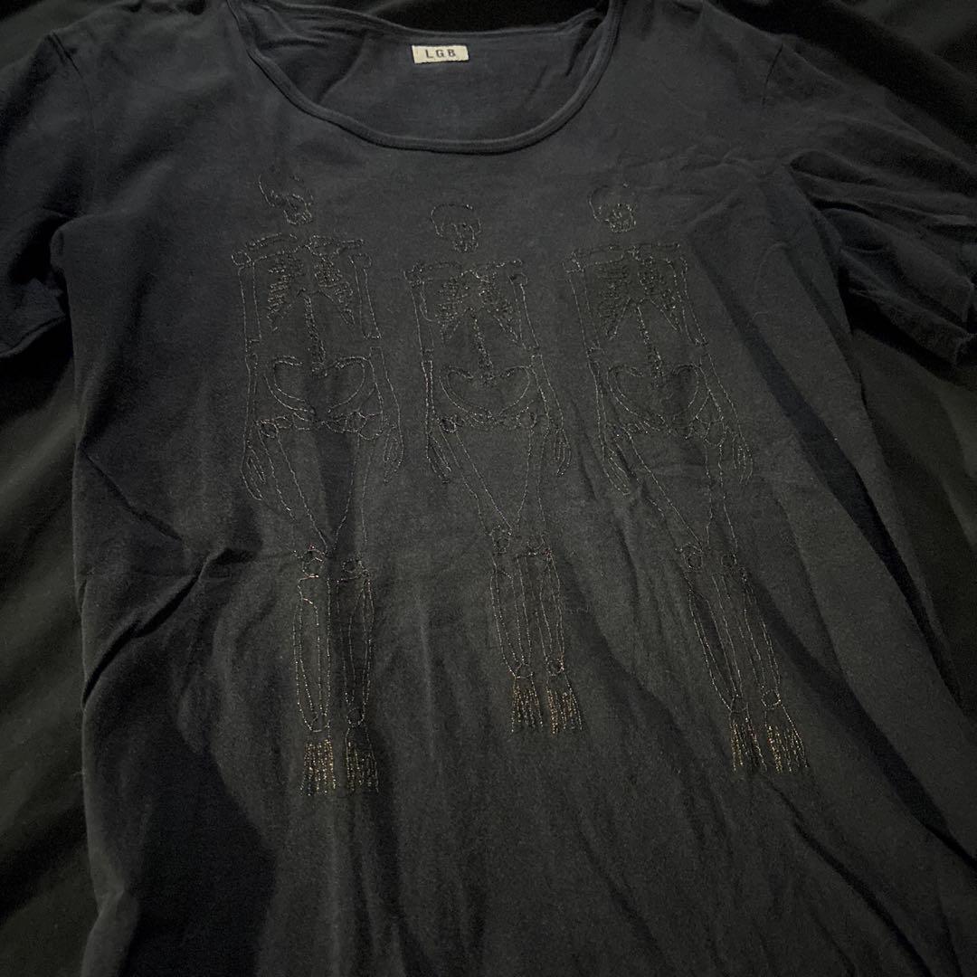 トップス 00s archive lgb skull print tee