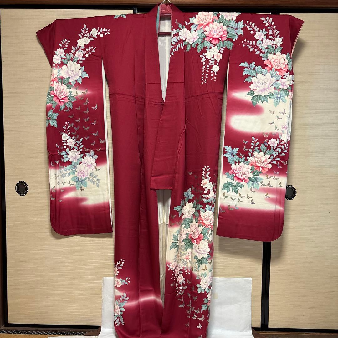振袖、長襦袢セット　トールサイズ