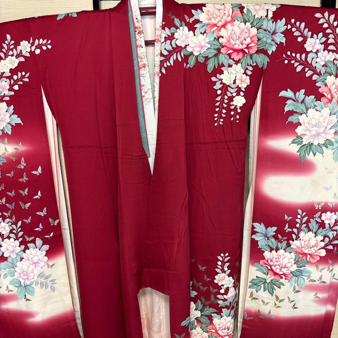 振袖、長襦袢セット　トールサイズ