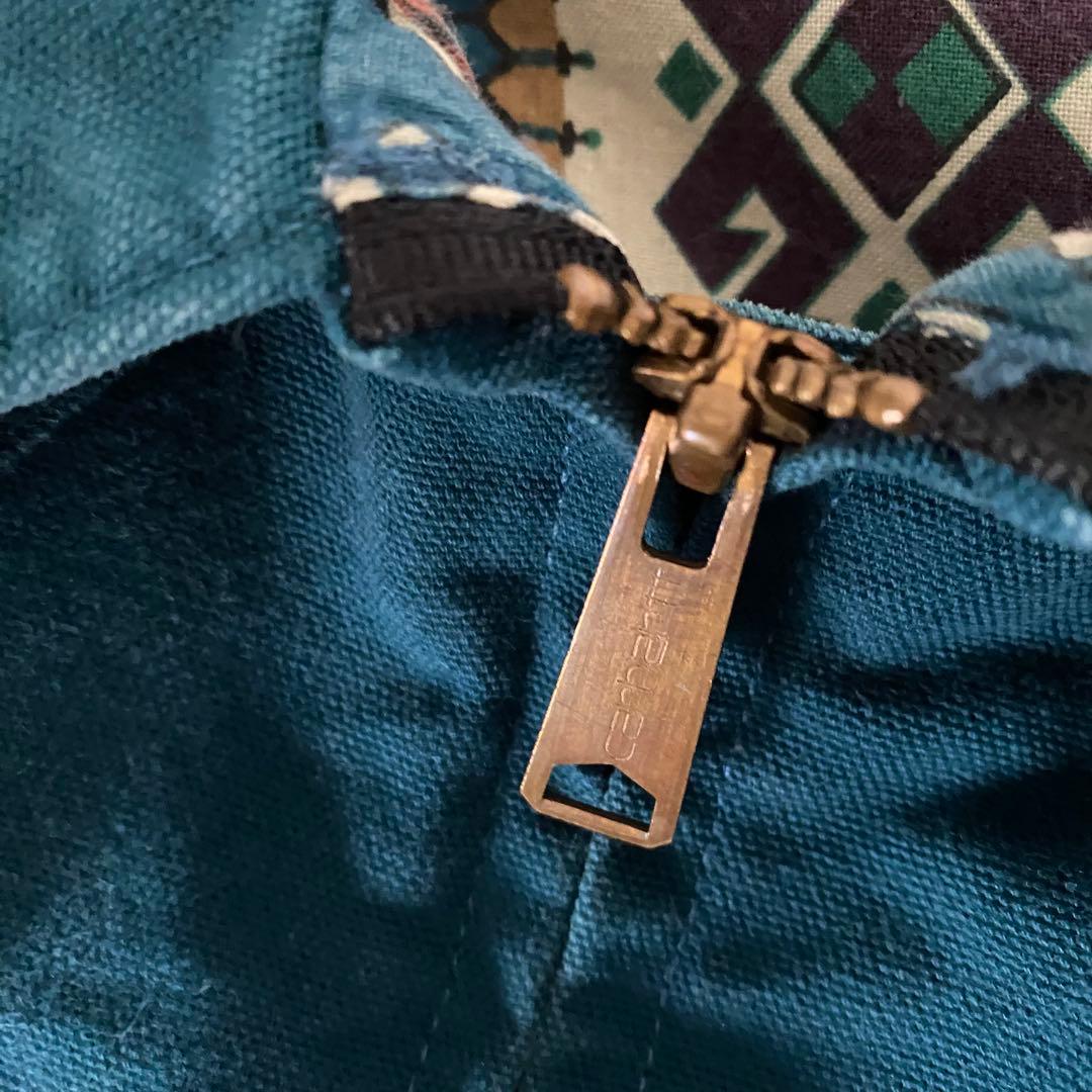 激レアサウスウエスト　カーハート　サンタフェジャケット ティールブルー USA製