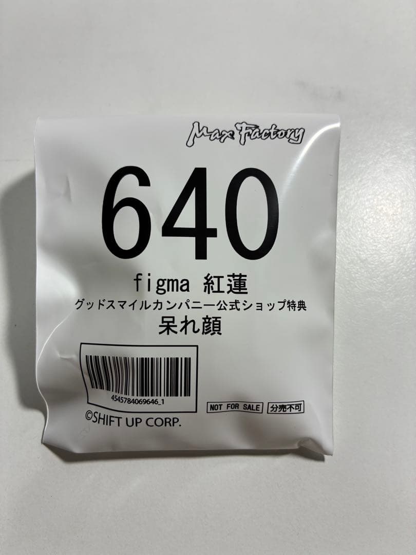 [開封済み]figma 勝利の女神 NIKKE 紅蓮 公式ショップ特典付