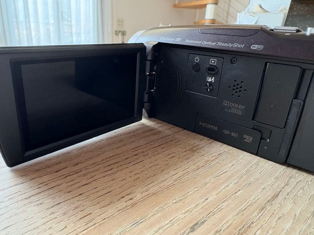 Sony HD ビデオカメラ 60倍ズーム　SONY HDR-CX675