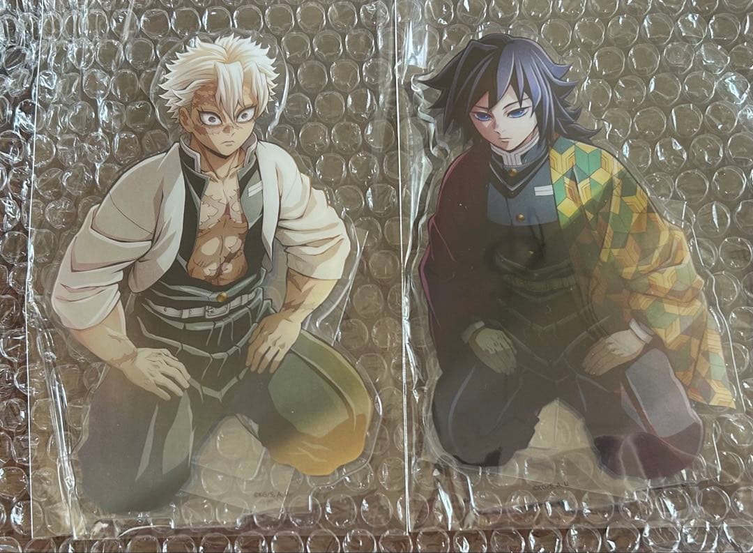 鬼滅の刃 冨岡義勇 不死川実弥 アクリルスタンド