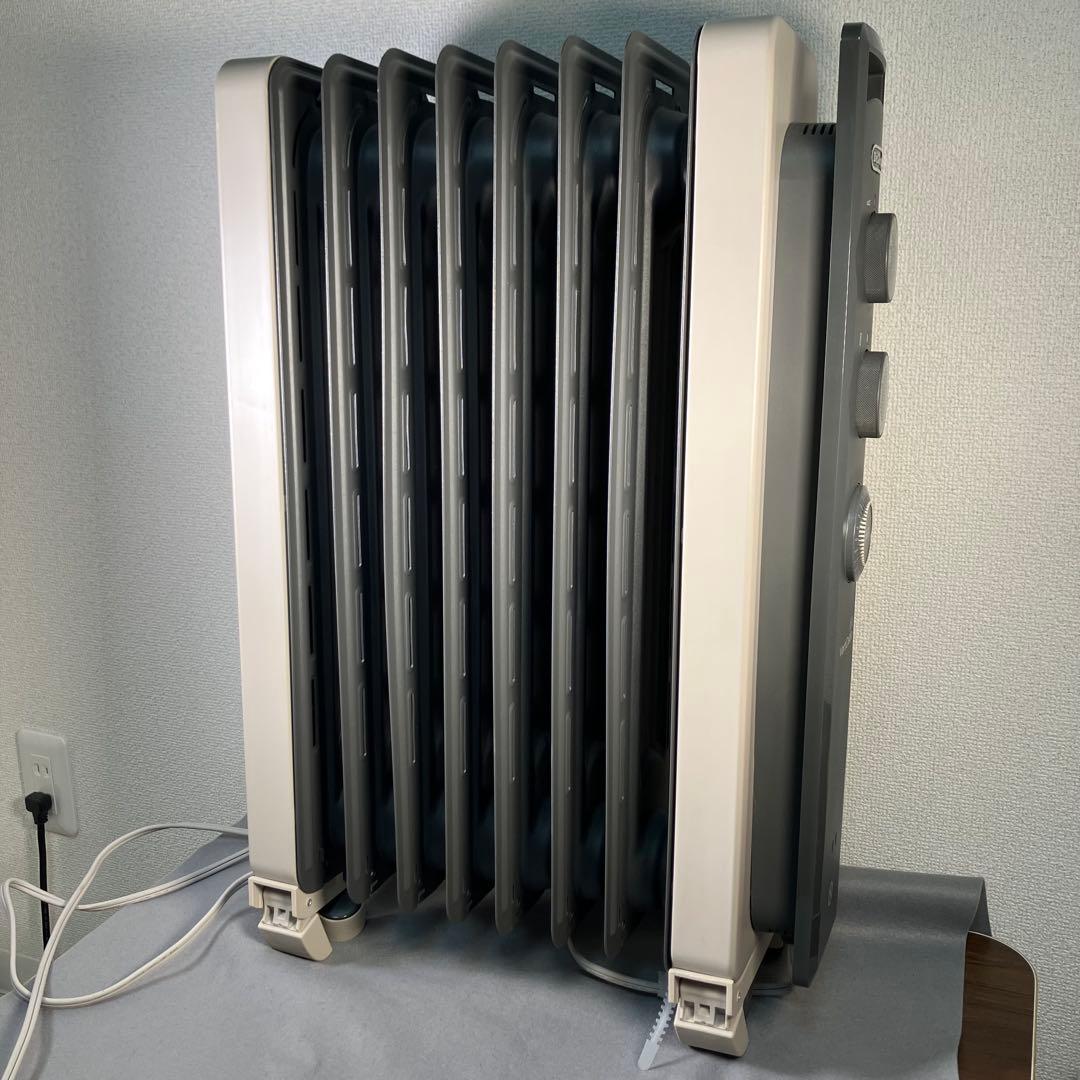 デロンギ オイルヒーター RHJ21F0812-GY 1200W