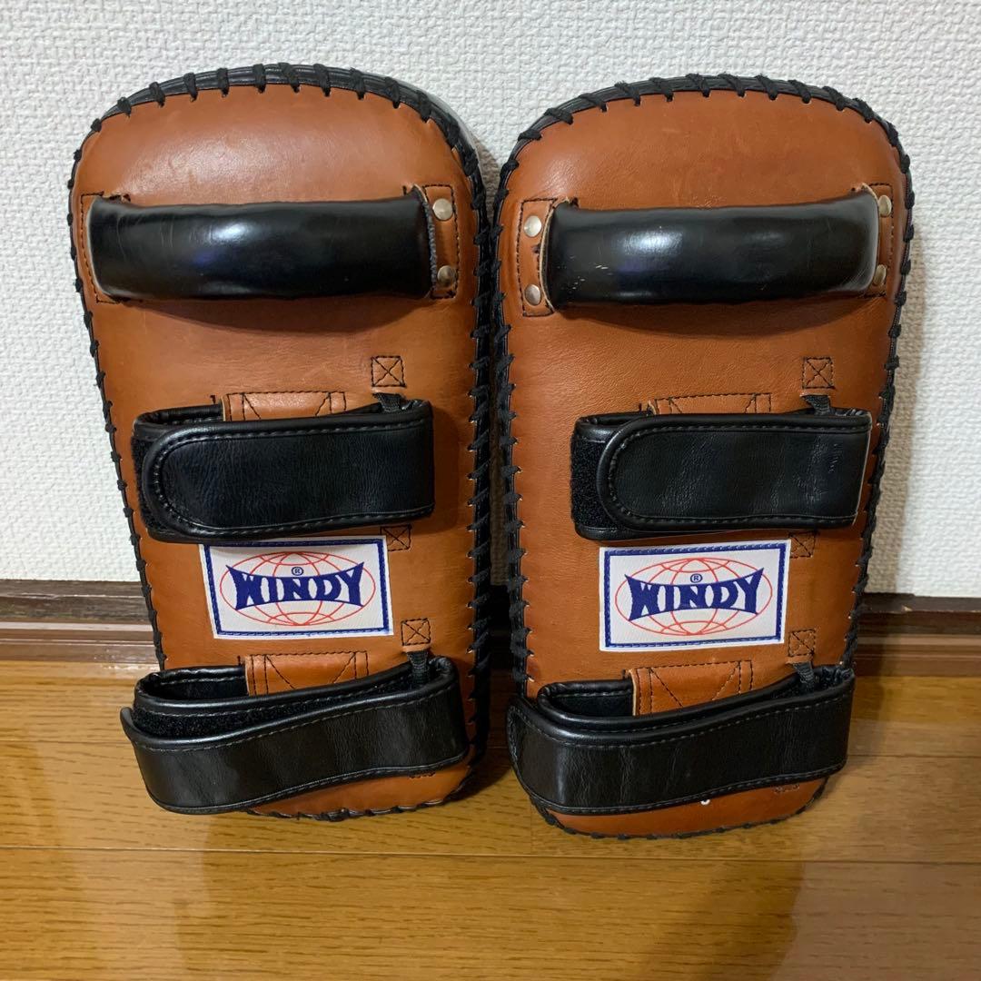 WINDY キックミット レザー KP-6