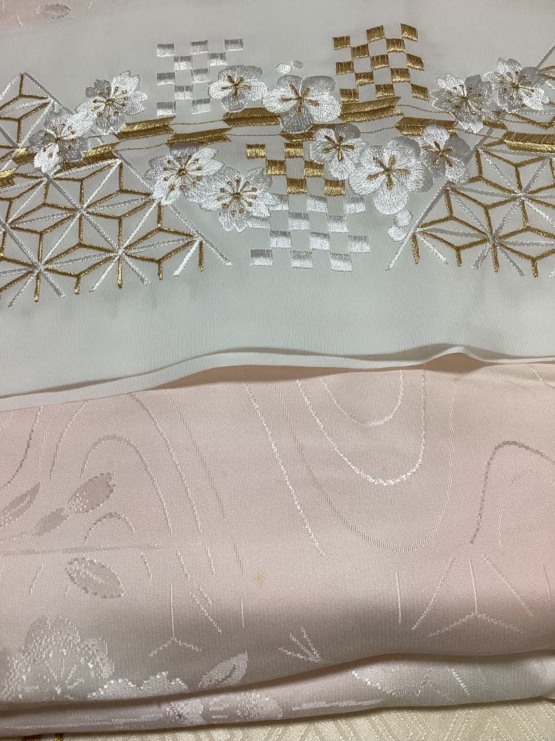 王道の古典柄 正絹振袖三越誂え 買い足し無しのフルセット 身丈166cm 裄長