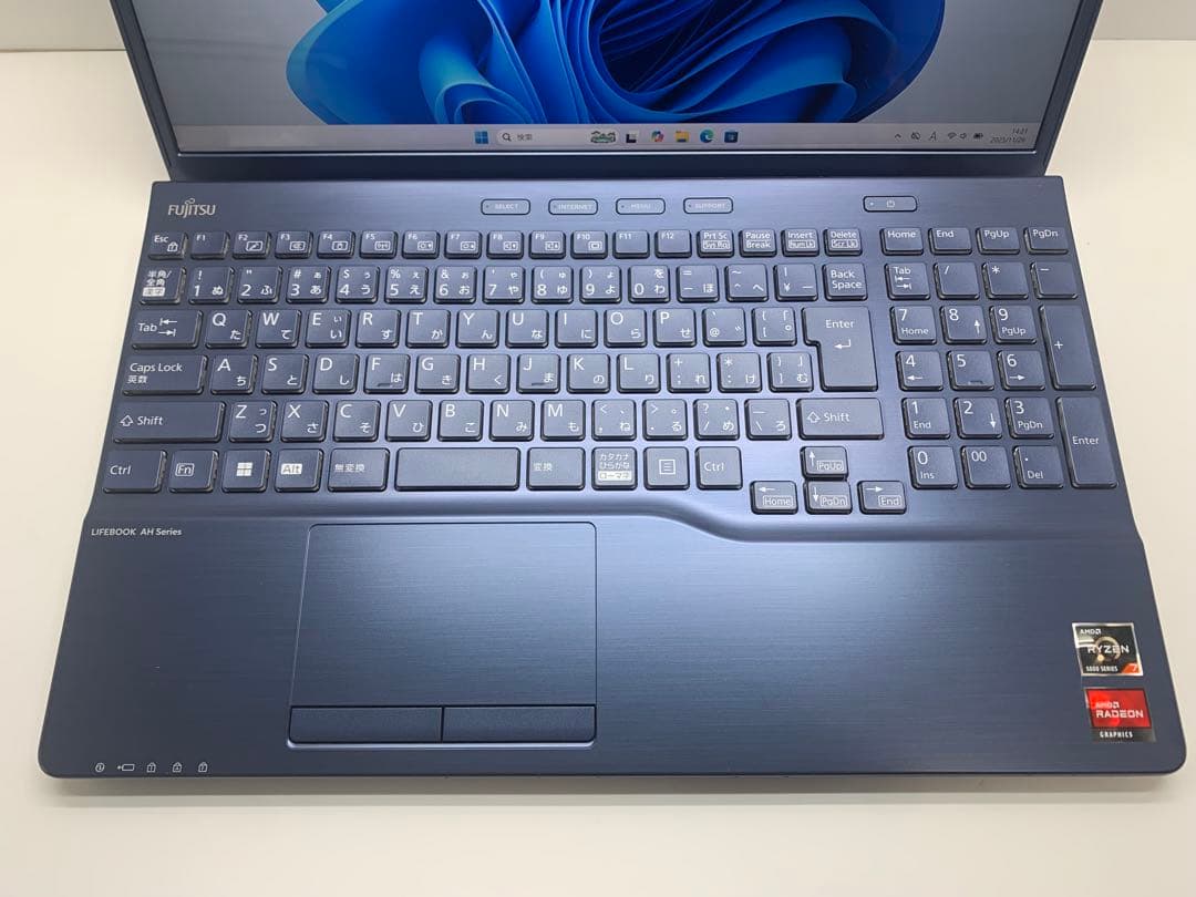 Windowsノート本体 FUJITSU LIFEBOOK AH50 Ryzen7 16GB 512GB