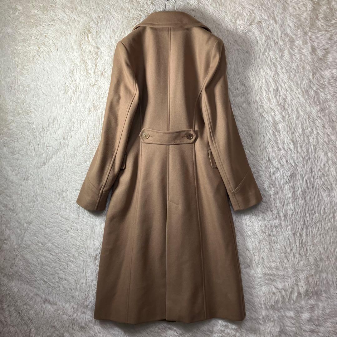 美品 ポールスミス ダブルブレスト チェスターコート ロング丈 ウール 40 L