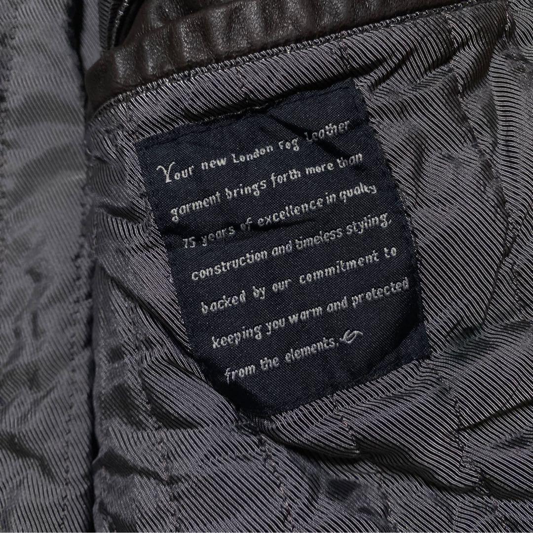 マベレザーA2ブラックスウィングトップスタンドカラー短丈本革ハイネックブル