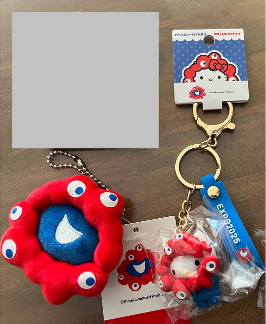 新品未使用サンリオ✖️ミャクミャク2個・ 限定ミャクミャク2個　関西万2025