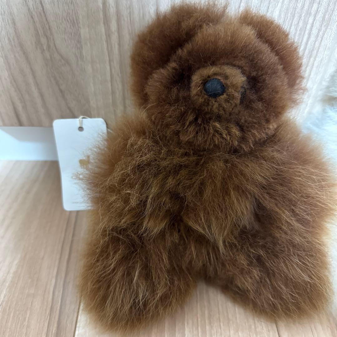 m*u様 alpaka アルパカベア　テディベア　くま　ぬいぐるみ　2体セット