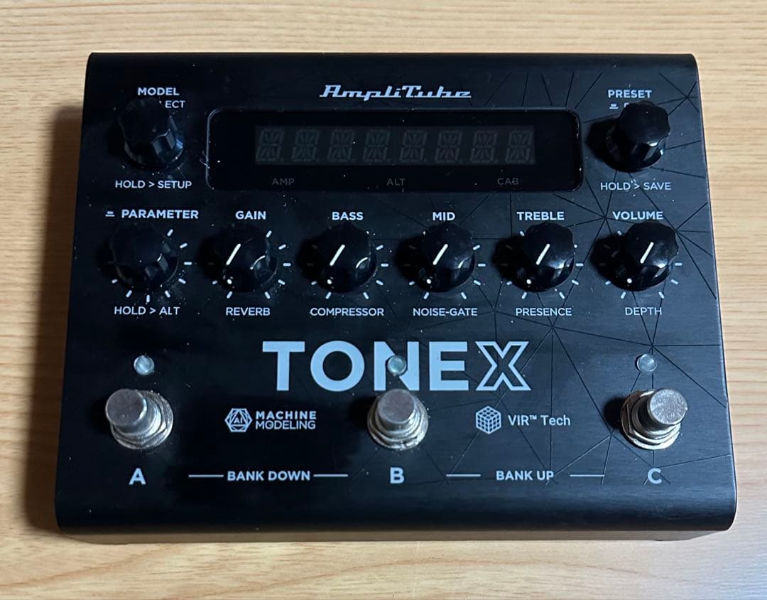 【登録解除済み】TONEX Pedal IK Multimedia