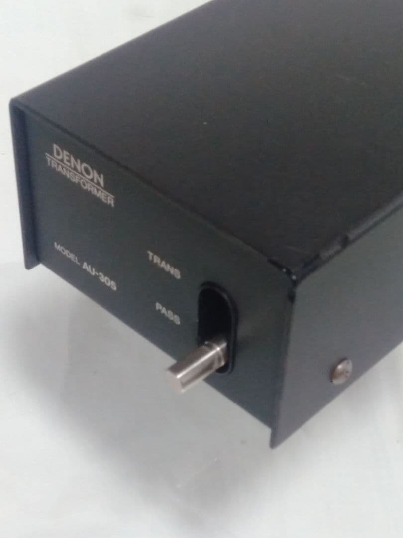 デノン MC(DL-103など)用 昇圧トランス AU-305 動作全く問題なし