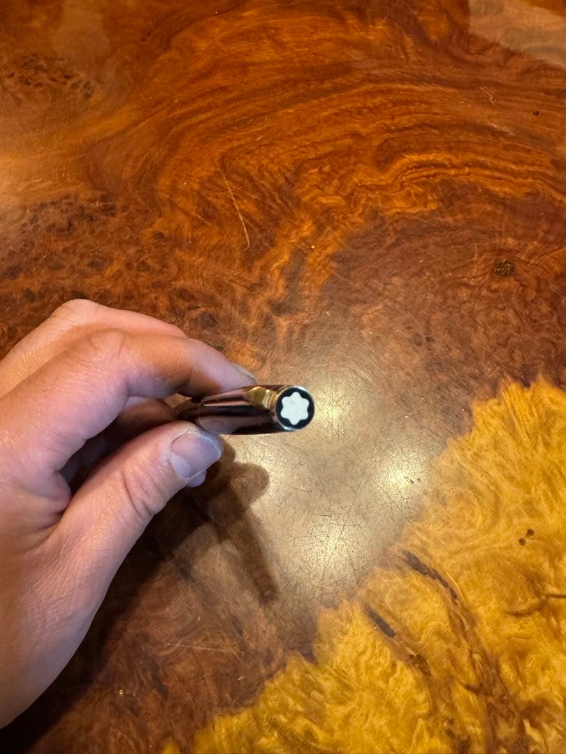 モンブラン　万年筆　ジャンクにて