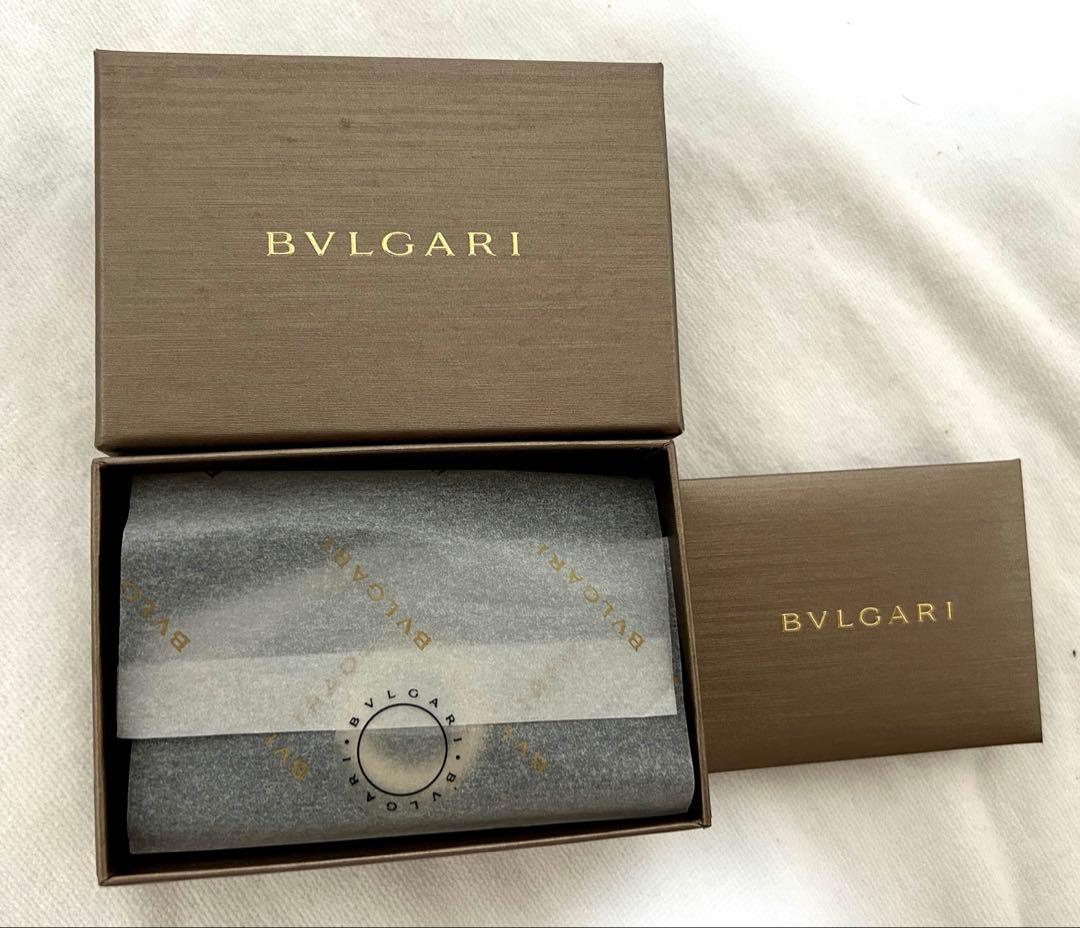 【新品未使用】BVLGARI レザーキーケース イタリア製
