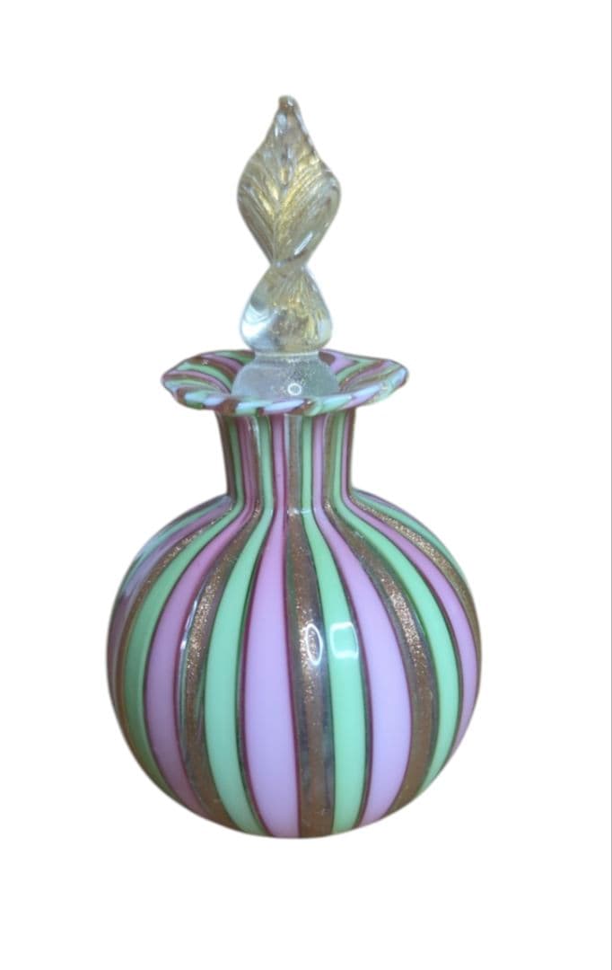 ベネチアンガラス ムラーノ ❤︎ 香水瓶 パフュームボトル 瓶 ヴィンテージ