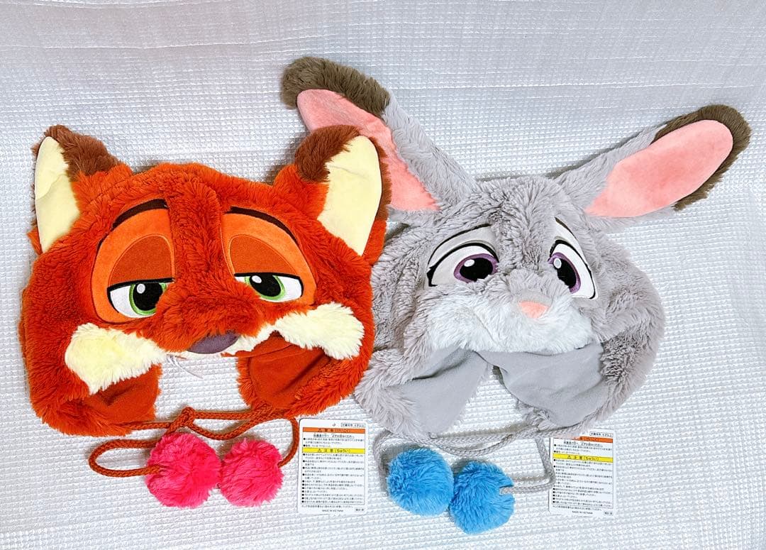 ズートピア　ファンキャップ　ニック　ワイルド　ジュディ　ディズニーランド　シー