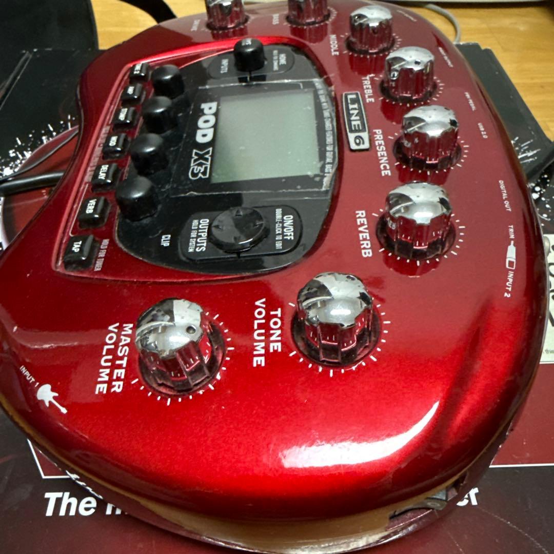 LINE 6 POD X3 ギターマルチエフェクター
