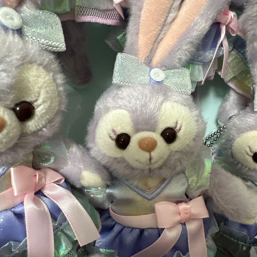 ステラルー カラフルハピネス 20周年 ぬいぐるみバッジ