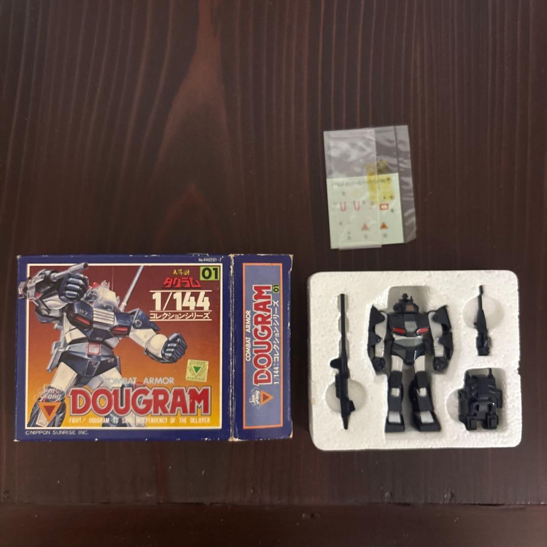 太陽の牙ダグラム　超希少　フィギュア　4セット　昭和レトロ