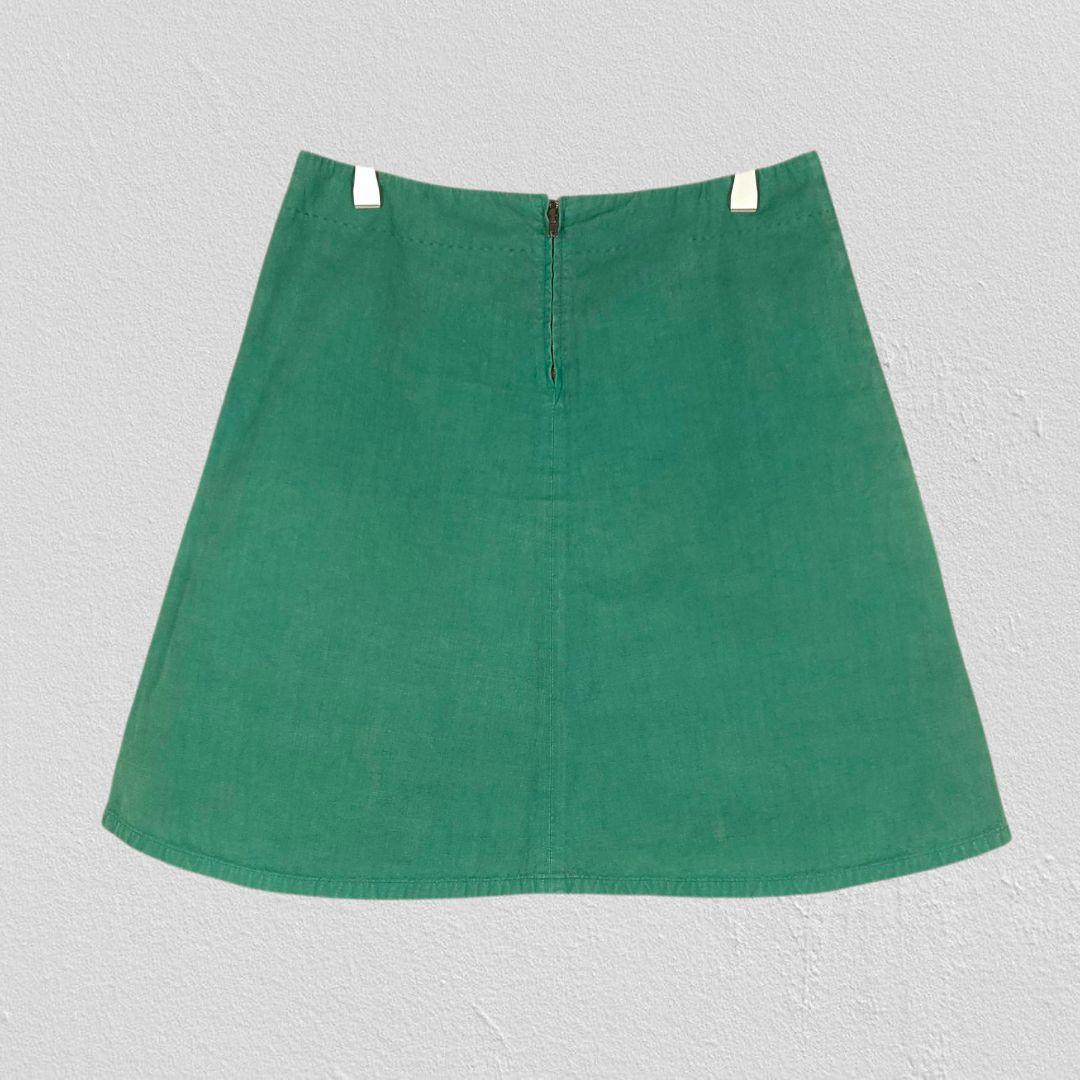 スカート MIUMIU Green Skirt