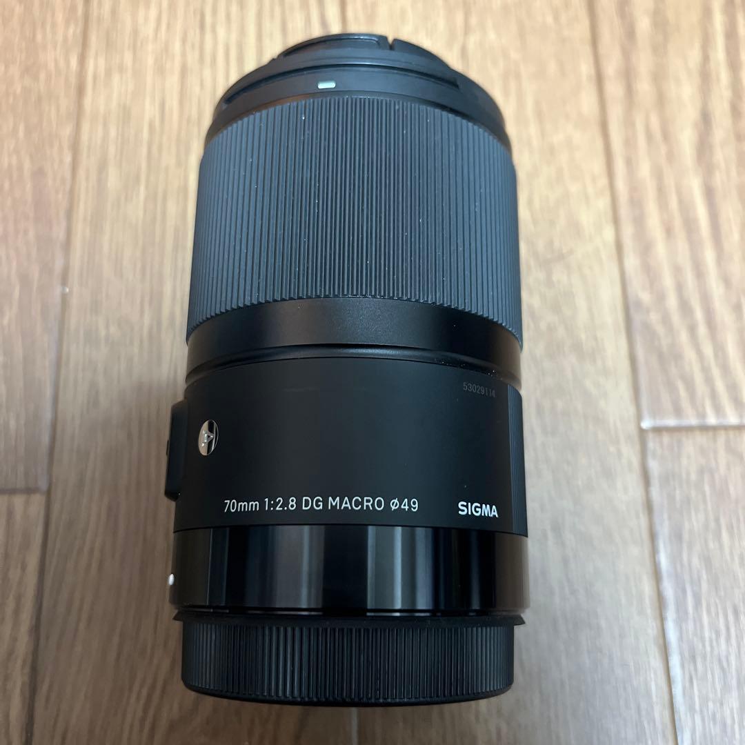 SIGMA 70mm F2.8 DG MACRO レンズ キャノンEFマウント