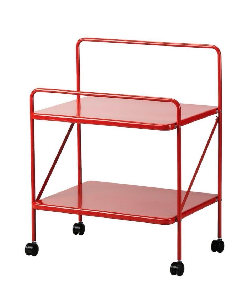 IKEA JARLASA イェルローサ サイドテーブル キャスター付き