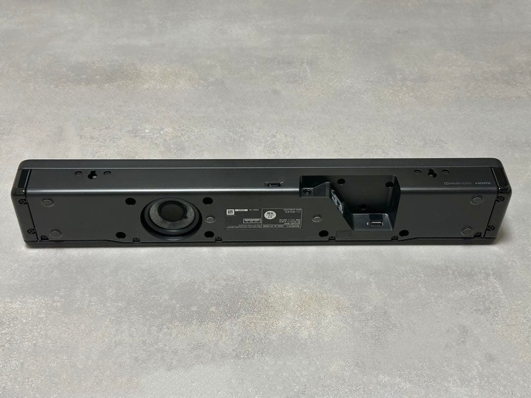 SONY サウンドバー HT-S200Fチャコールブラック サブウーファー