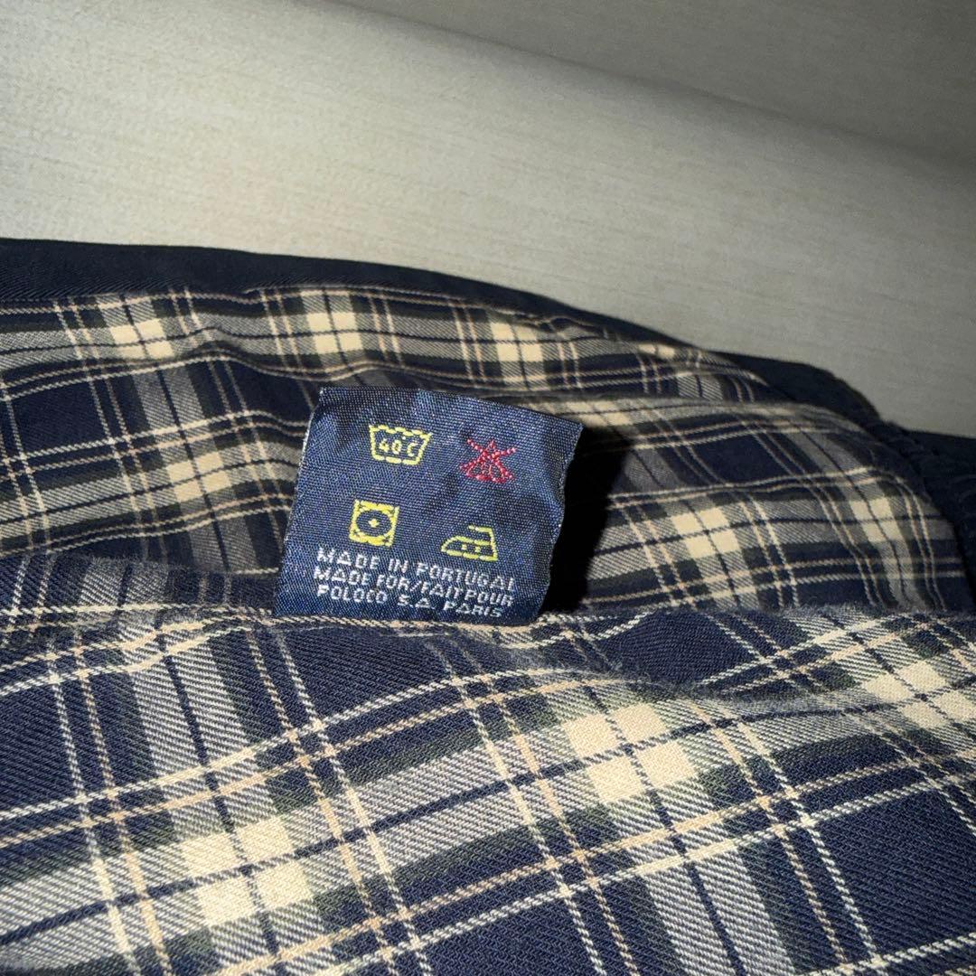 ラルフローレン スイングトップ 襟コーデュロイ