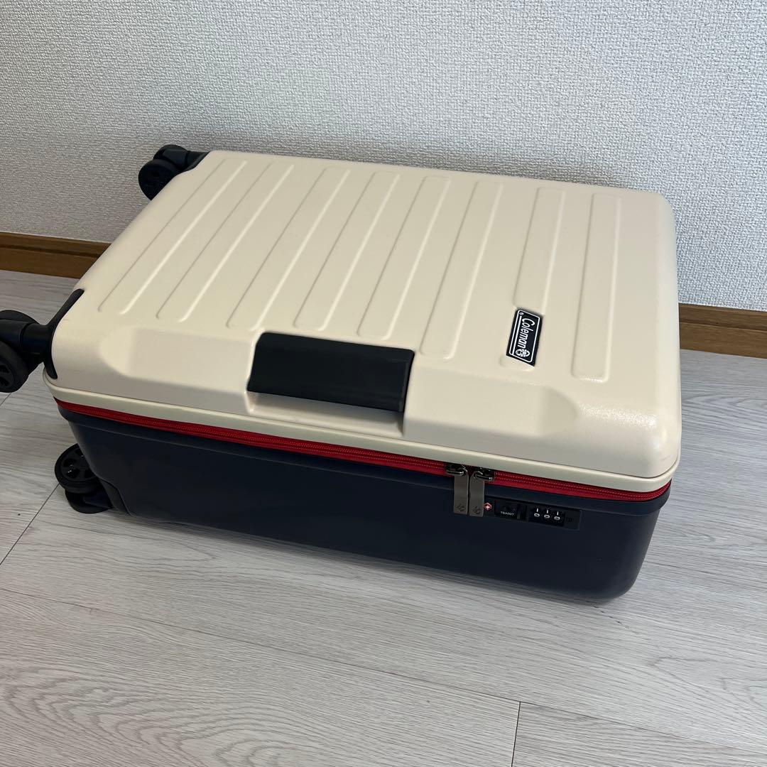 ロフト限定コラボ コールマン スーツケース 38L トリコロール 絶版 入手困難