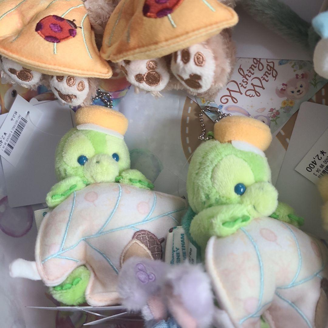 ぬいぐるみチャーム14個　新品　ウィッシングウィングス　ディズニーシー