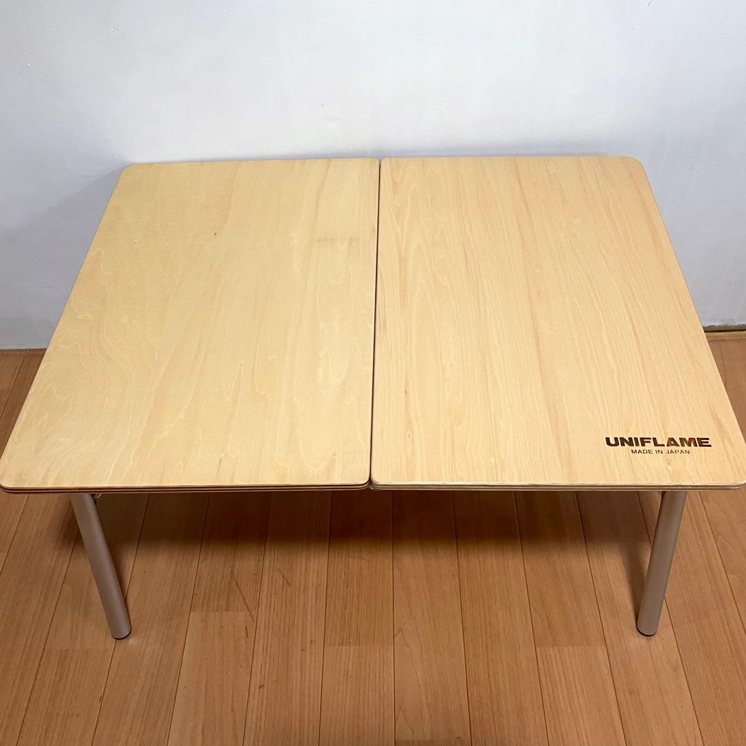 UNIFLAME ユニフレームZATAKU II 収納バッグ付き　ローテーブル