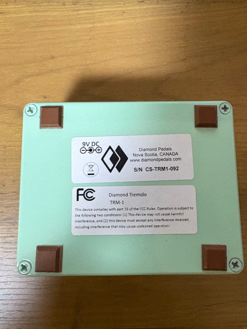 ギター Diamond Pedals Tremolo Surf Green