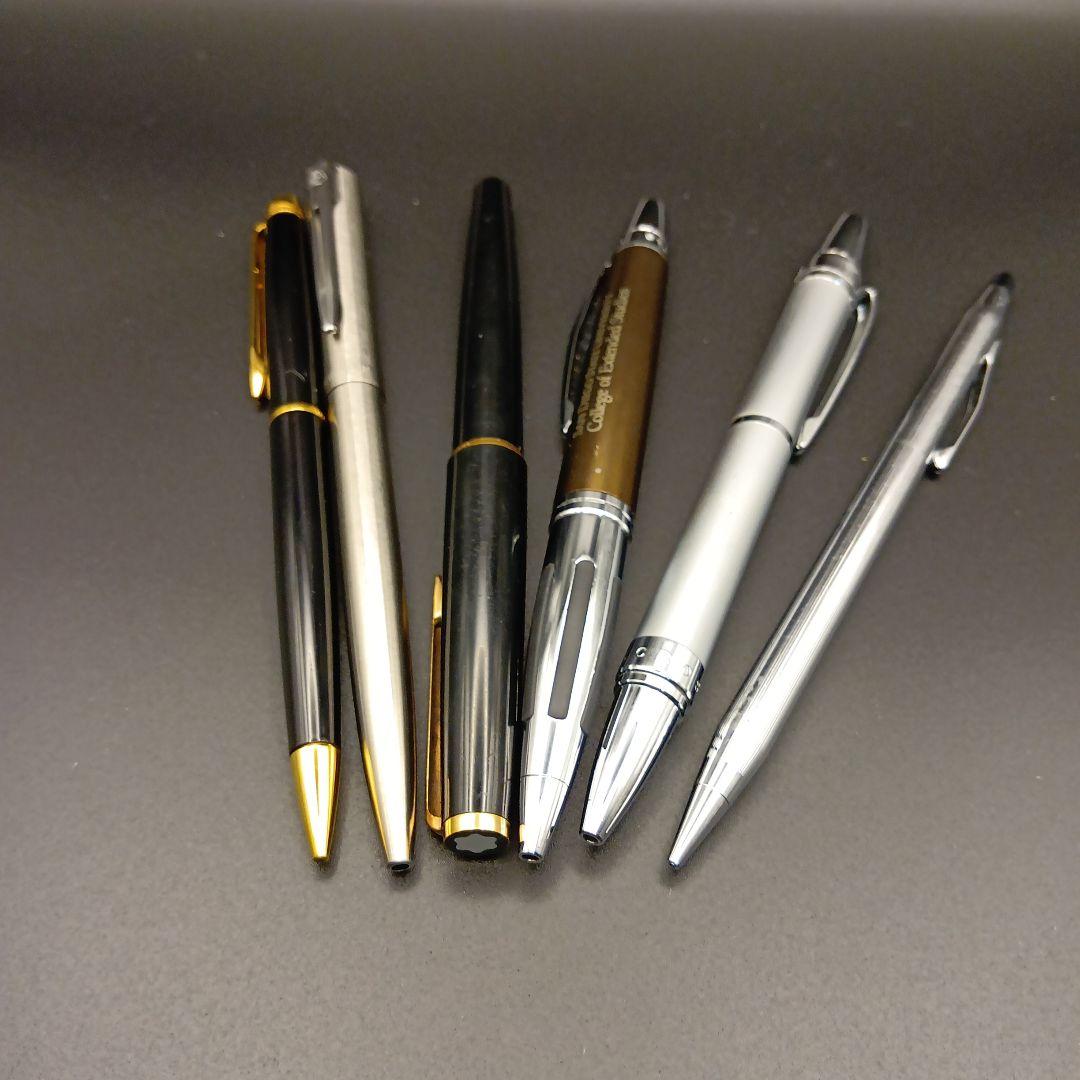 ボールペン 万年筆 シャープ CROSS Waterman Montblanc