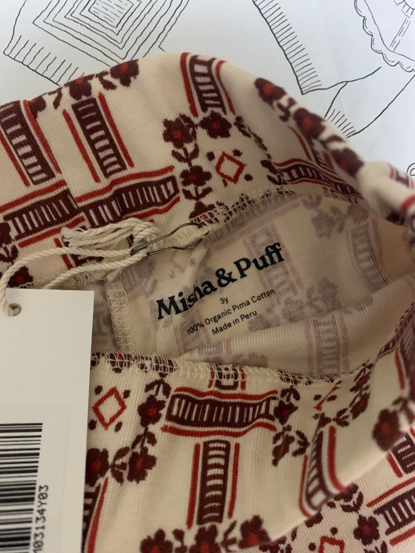 ボトムス・スパッツ misha and puff A-Pant Railroad Floral 3y