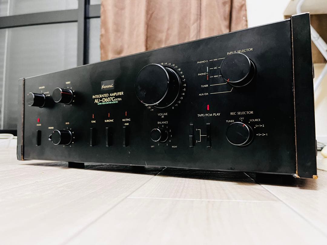 Sansui AU-D607G Extra プリメインアンプ　サンスイ