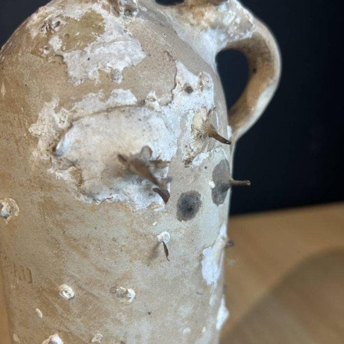 S8020　年代物　ナッソー　陶器　ボトル　1800年代〜1900年代