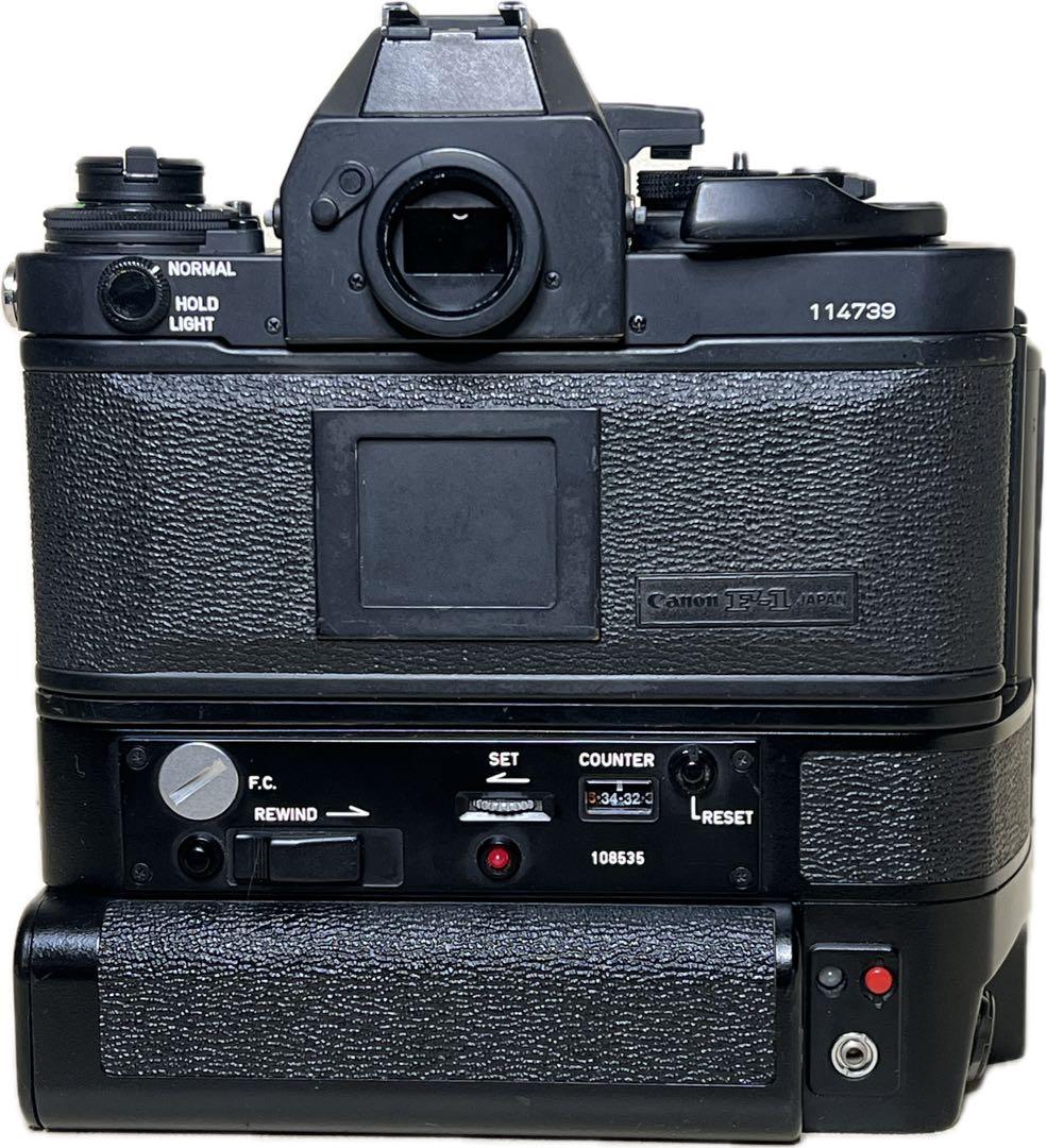 Canon new F-1 AE+モータードライブ+FD 50mm1:1.4