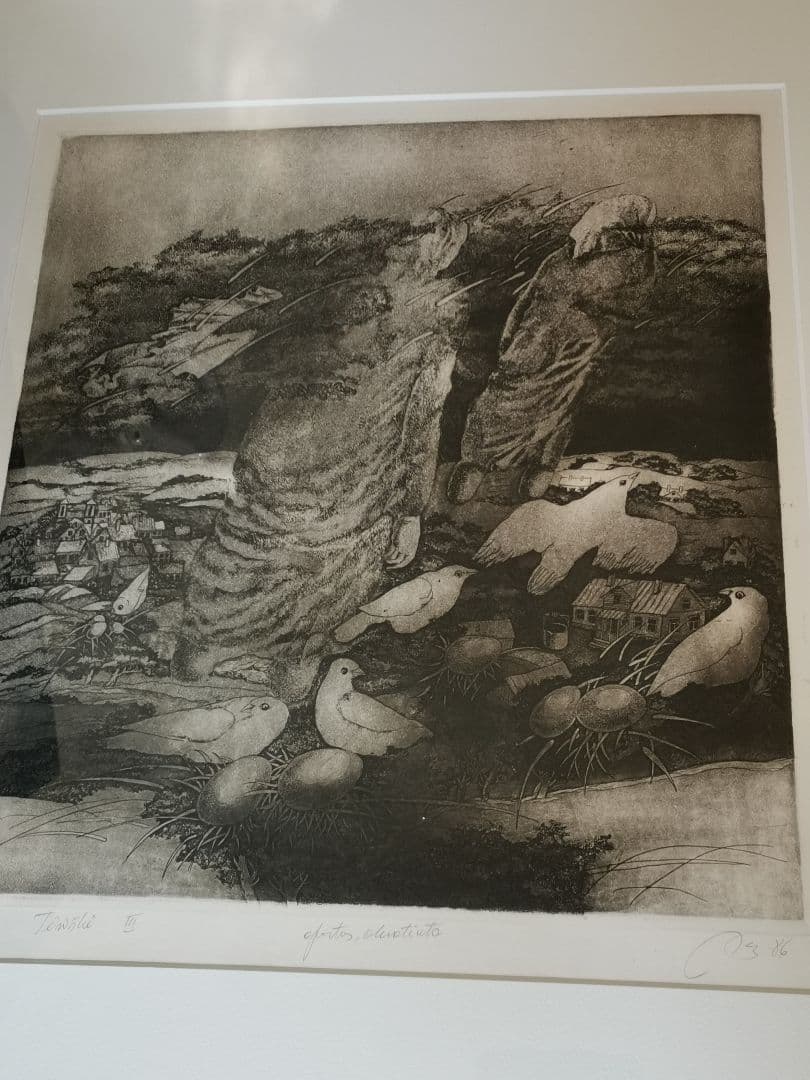 リトアニア国立美術館、シカゴ美術館収蔵　故郷の記憶　35,000円