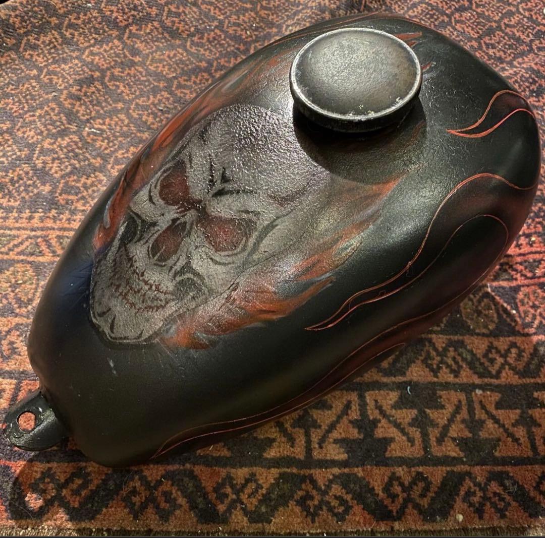 70sピーナッツタンク ショベル パン エボ スポタン ハーレーフレイムス