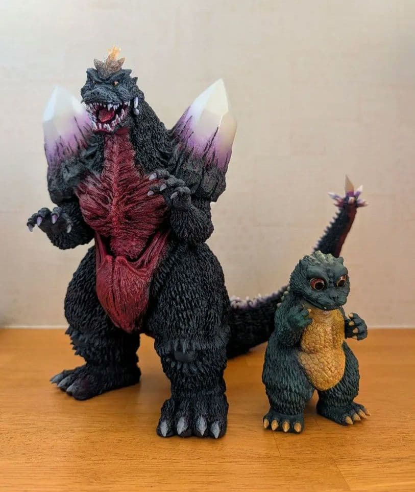 X-PLUS 大怪獣シリーズ スペースゴジラ リトルゴジラ 少年リック限定版