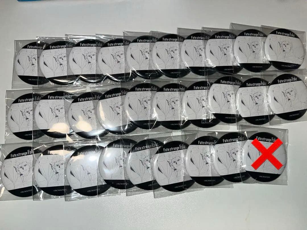 Fate strange fake アーチャー ギルガメッシュ 缶バッジ