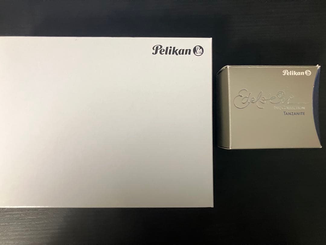 スーベレーンm400 EF 極細字 青縞 旧型 エーデルシュタイン タンザナイト