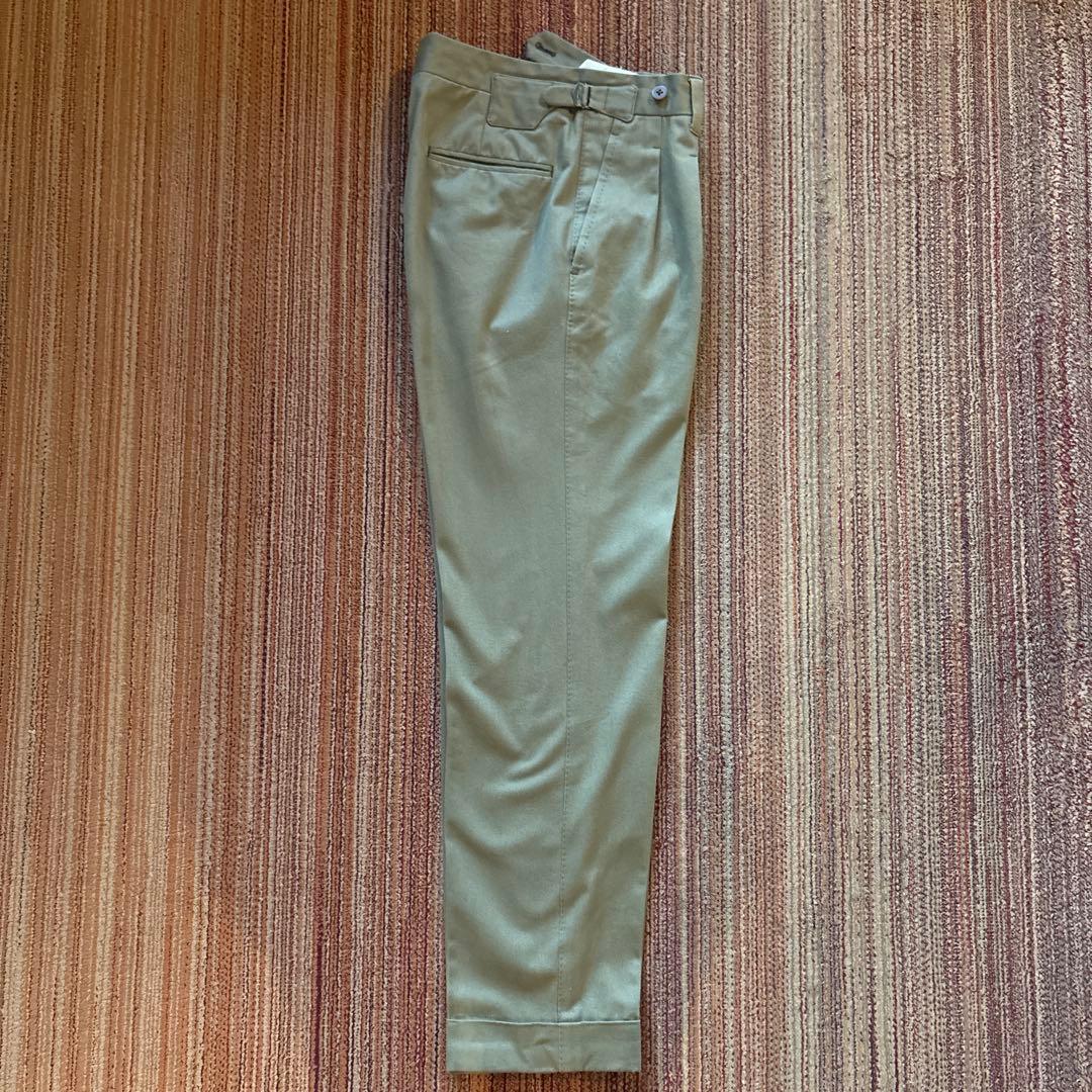 ビームス別注　igarashi trousers ツータックパンツ