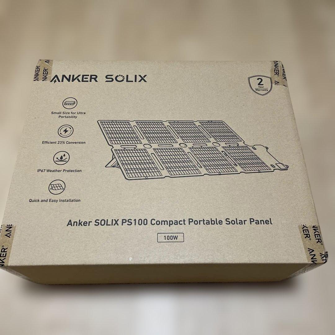 Anker SolixPS100 SolarPanel 100W ソーラーパネル