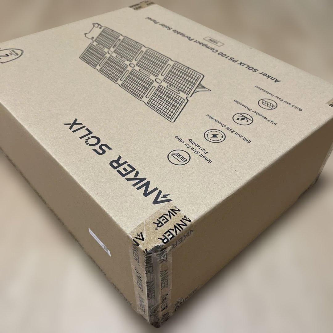 Anker SolixPS100 SolarPanel 100W ソーラーパネル