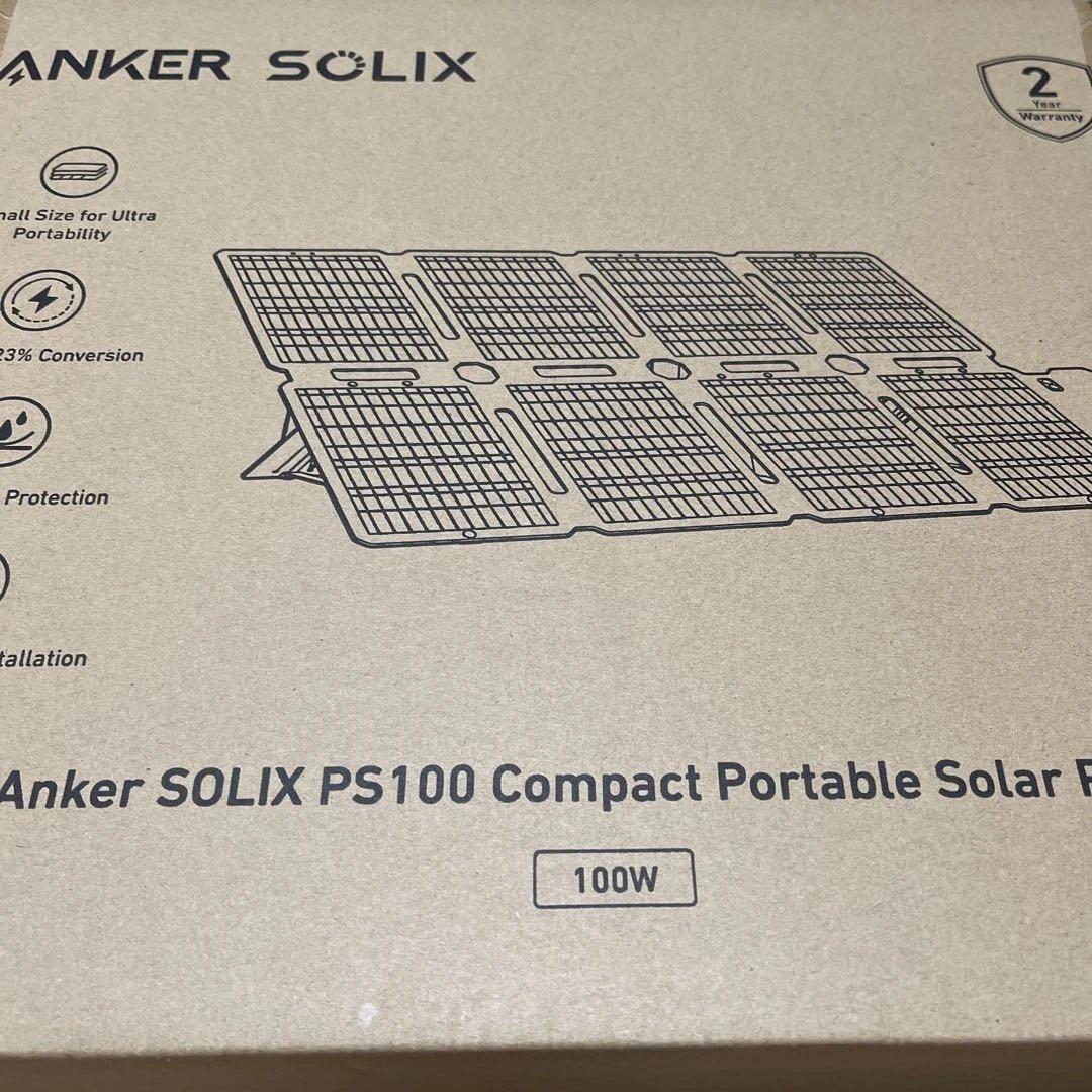 Anker SolixPS100 SolarPanel 100W ソーラーパネル