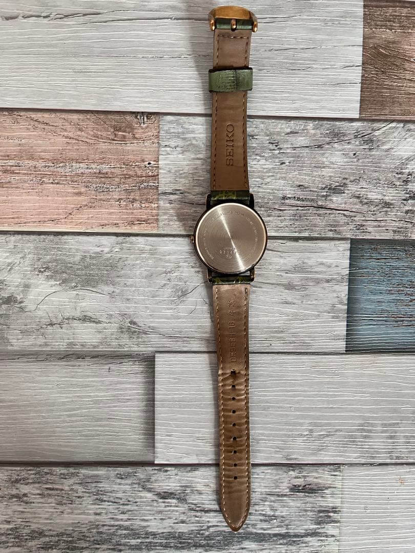 SEIKO ALBA アナログ時計　V338-6100